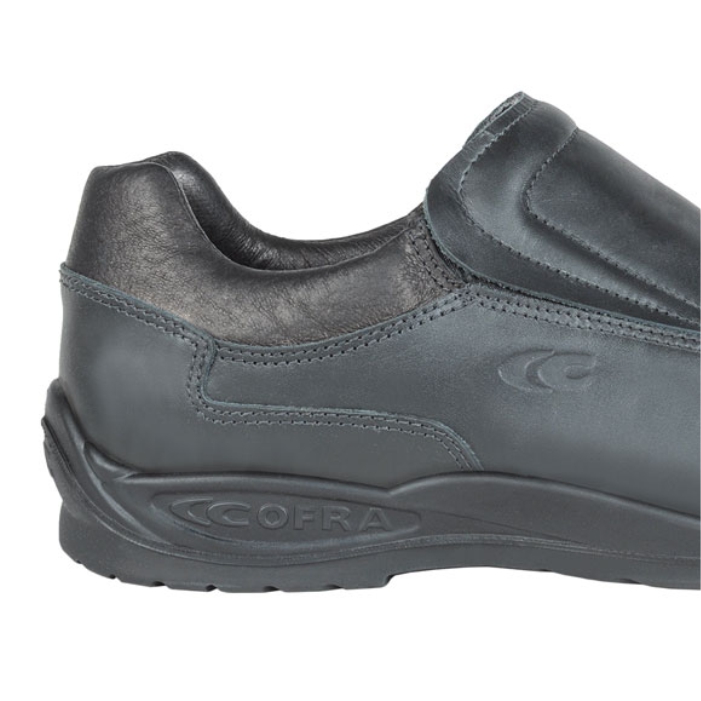 Sapato Cofra Tolomeo S3 SRC em Pele Hidrófuga
