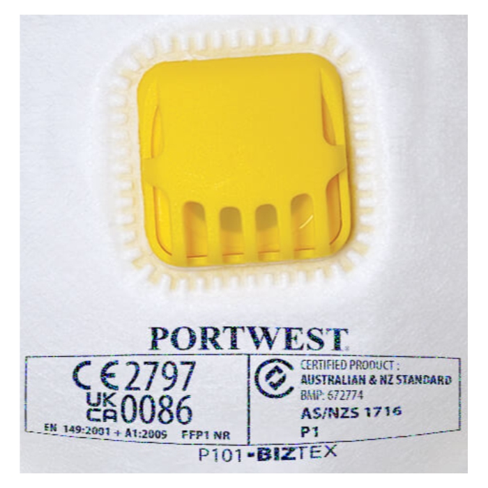 Mascara P101 FFP1 C/Válvula EN149
