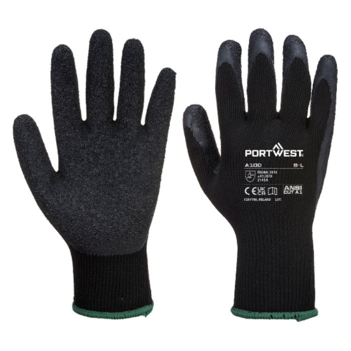 Luvas Portwest Látex Rugoso