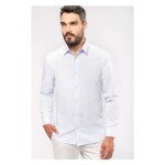 Camisa Homem K513 Manga Comprida em 100% Popeline 120 g/m²